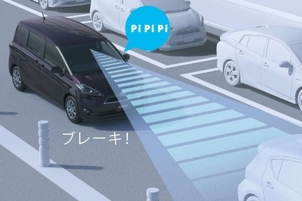 自動ブレーキ(プリクラッシュセーフティシステム)_ぶつからないをサポート